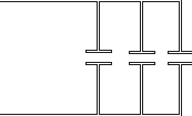 Capacitances in parallel