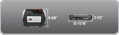 Amplifier Dimensions
