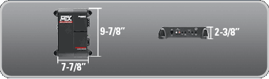Amplifier Dimensions
