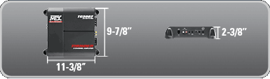 Amplifier Dimensions