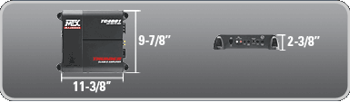 Amplifier Dimensions