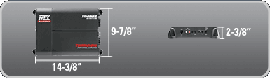 Amplifier Dimensions