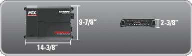 Amplifier Dimensions