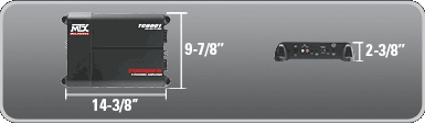 Amplifier Dimensions