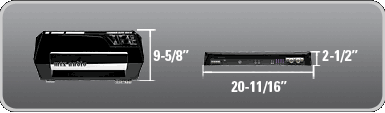Amplifier Dimensions