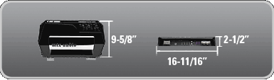 Amplifier Dimensions