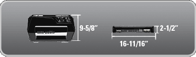 Amplifier Dimensions