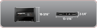Amplifier Dimensions