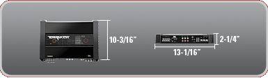 Amplifier Dimensions