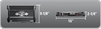 Amplifier Dimensions