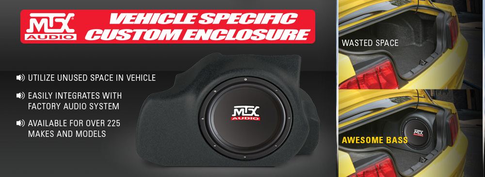 Vehicle Specific Custom Subwoofer Enclosures