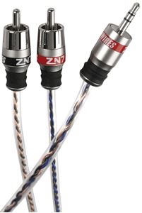 Picture of MTX StreetWires ZN7MR35 3.5 Meter 2-Channel Audio 3.5mm to RCA Cable