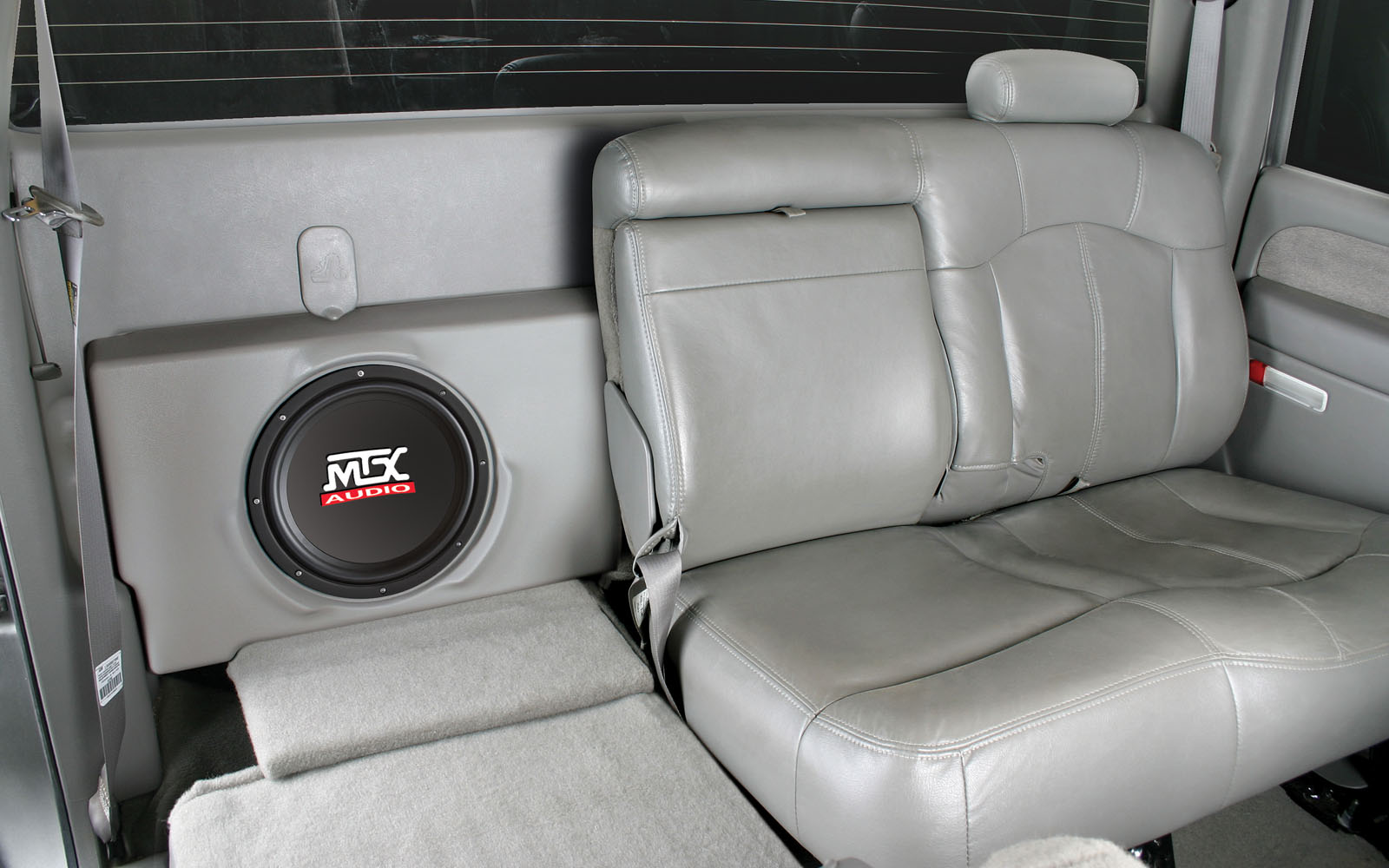 Chevrolet Silverado 2500 3500 Crew Cab Loaded Dual 10 Inch 400w Rms 4 Ohm Vehicle Specific Custom Subwoofer Enclosure