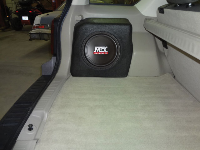 Ford Escape 2008 2012 Thunderform Custom Amplified Subwoofer Enclosure Mtx Audio Serious About Sound