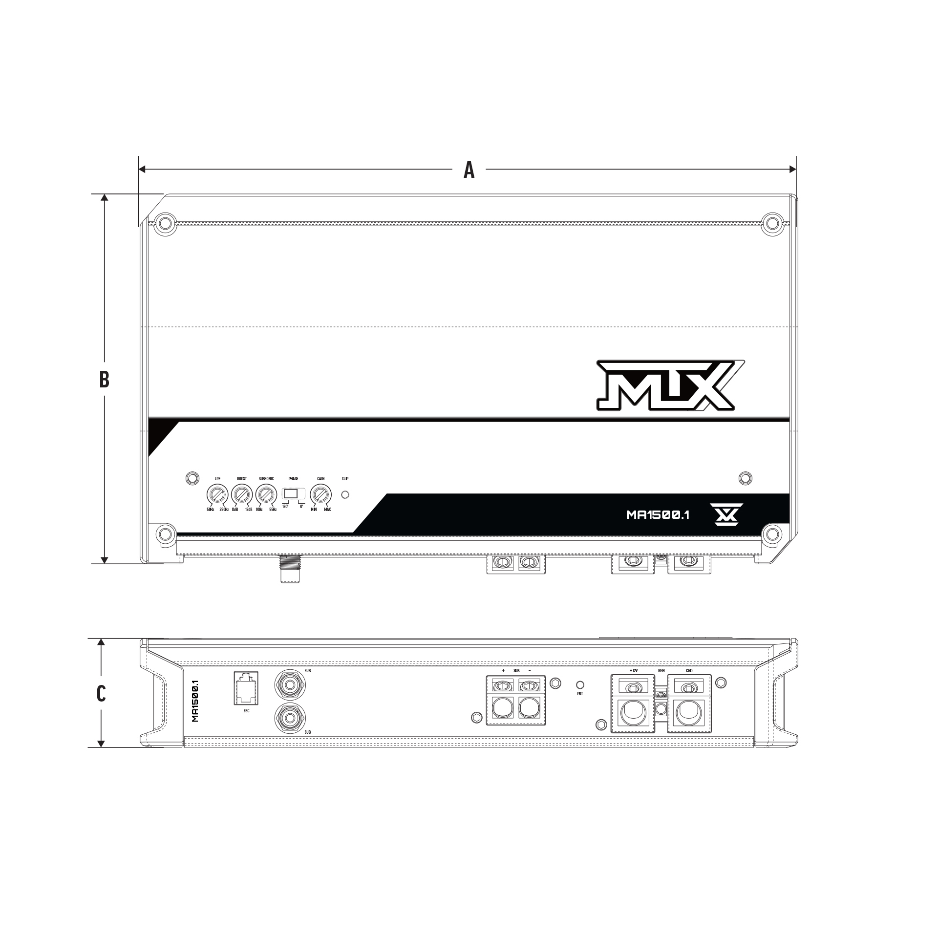 MA1500.1 Dimensions