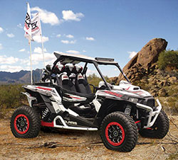 Polaeris RZR UTV with MTX Audio