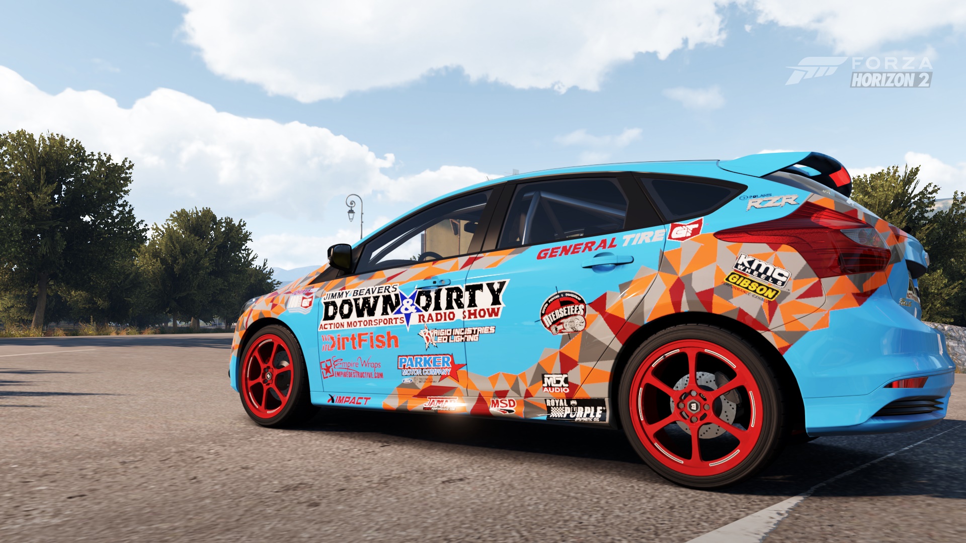 Jim Beaver rally car