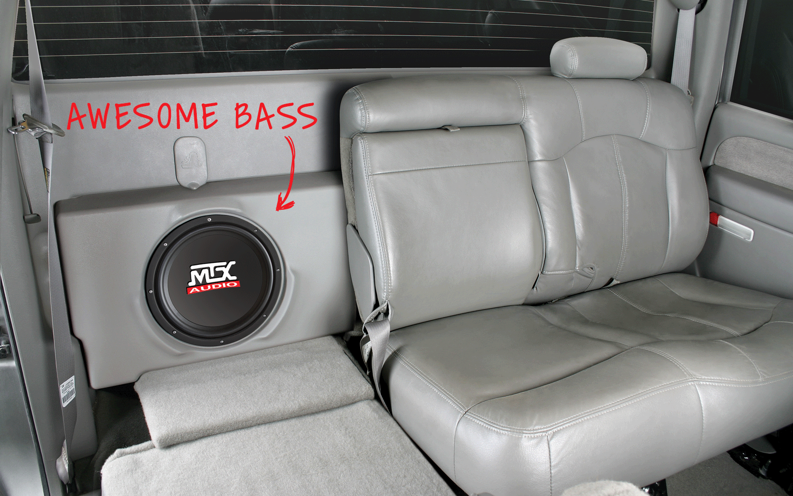 ThunderForm Vehicle Specific Subwoofer Enclosures MTX Audio Serious