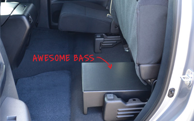 2008 toyota tundra subwoofer box