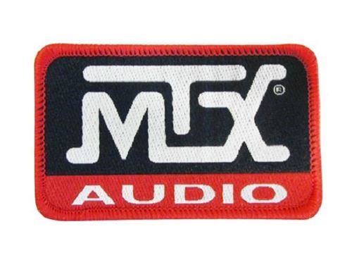 Picture of MTX Audio Logo Patch - 3.25 inch x 2 inch