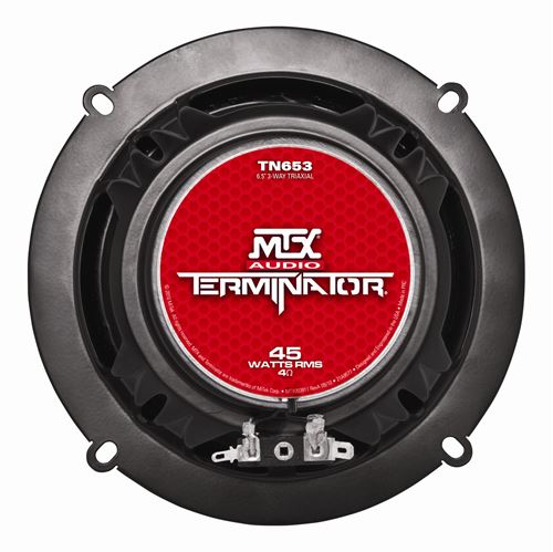 Picture of Terminator TN653 6.5 inch 3-Way 45W RMS 4 Ohm Coaxial Speaker Pair
