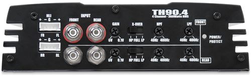 Picture of TH Series TH90.4 360W RMS 4-Channel Class A/B Amplifier