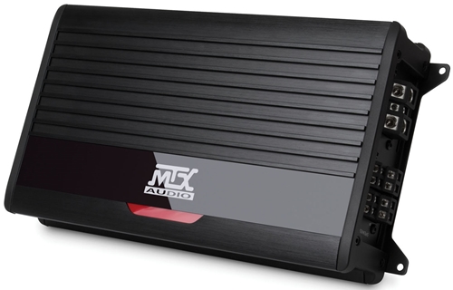 THUNDER75.4 4-Channel Full Range Car Audio Amplifier Front Angle