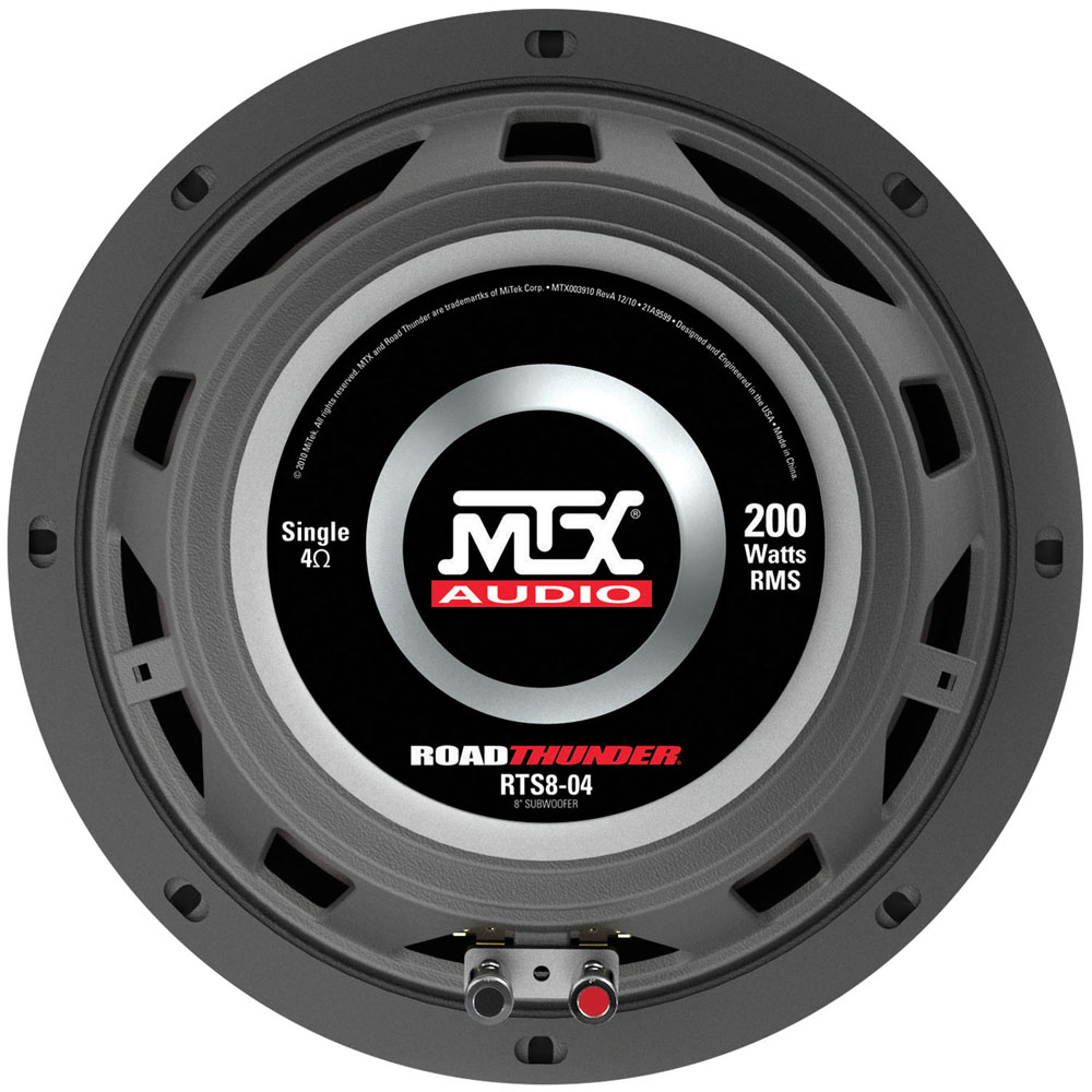 MTX Audio TRT8P subwoofer activo 8 (20cm) con caja tubular
