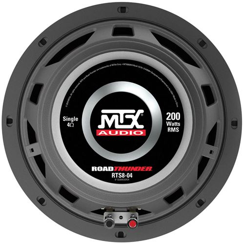 Picture of RoadThunder RTS8-04 8 inch 200W RMS 4 Ohm Subwoofer