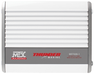 WET500.1 Marine Amplifier Front