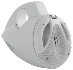 Picture of 6.5" 75-Watt RMS 4 Ohm Wakeboard Tower Coaxial Speaker Pair - White
