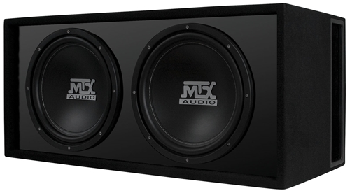 Picture of RoadThunder RTL12X2D Dual 12 inch 500W RMS 2 Ohm Vented Loaded Enclosure