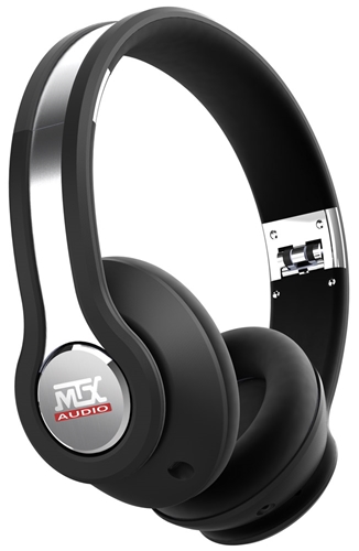 Picture of StreetAudio iX1 BLACK On Ear Headphones - Black