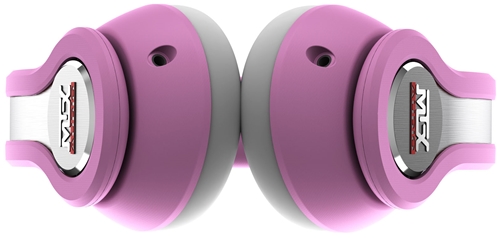 Picture of StreetAudio iX1 PINK On Ear Headphones - Pink/White