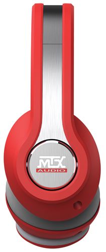 Picture of StreetAudio iX1 RED On Ear Headphones - Red/Grey