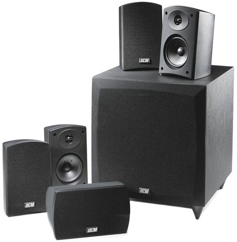 Picture of DCM CINEMA1 400W RMS 5.1 Home Theater Speaker System