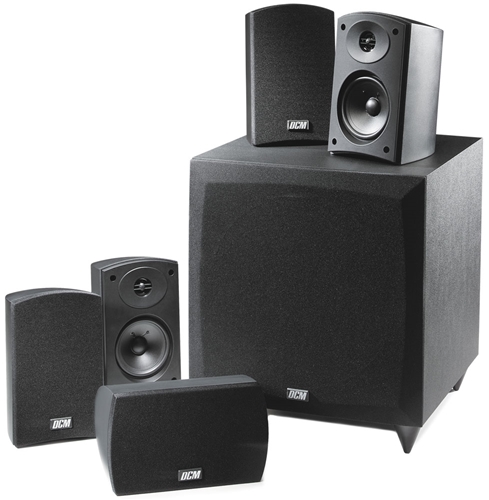 Picture of DCM CINEMA1 400W RMS 5.1 Home Theater Speaker System