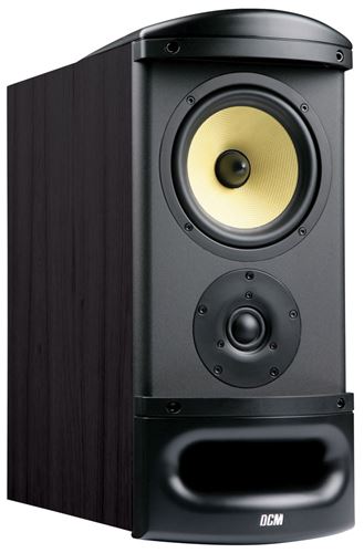 TFE60-B Black Home Theater Bookshelf Speaker without Grille