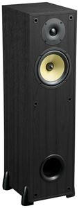Picture of DCM TP160-B 6.5 inch 2-Way 100W RMS 8 Ohm Tower Speaker System - Black Finish