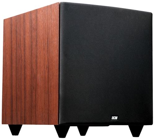 Picture of DCM TB1212-CH 12 inch Cherry Finish Powered Subwoofer