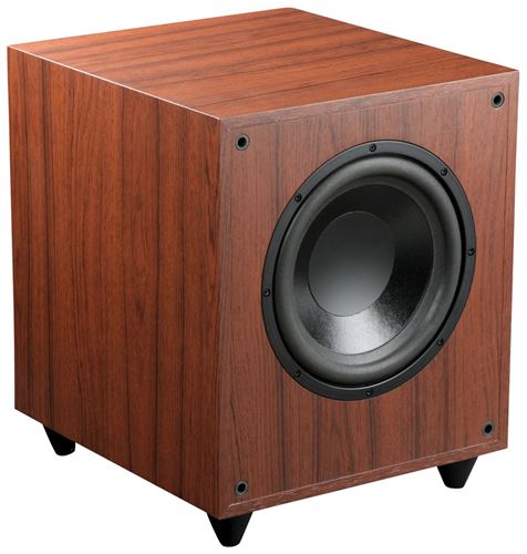 Picture of DCM TB1010-CH 10 inch Cherry Finish Powered Subwoofer
