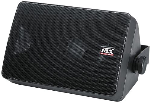 AW52-B All-Weather Black Speaker Front Horizontal