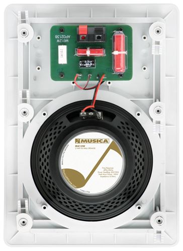 Picture of MUSICA M612W 6.5 inch 2-Way 50W RMS 8 Ohm In-Wall Speaker Pair
