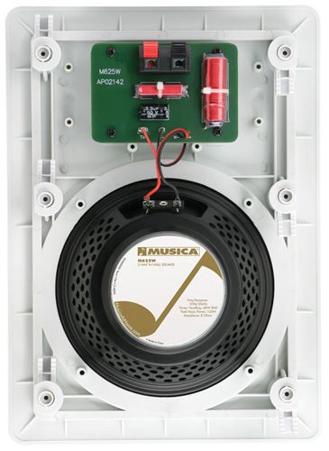 Picture of MUSICA M625W 6.5 inch 2-Way 60W RMS 8 Ohm In-Wall Speaker Pair