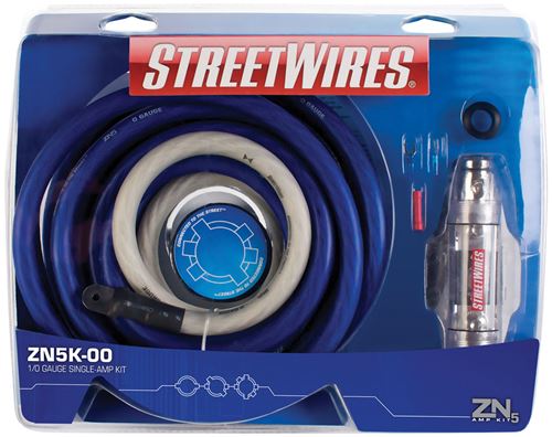 Picture of MTX StreetWires ZN5K-00 1/0 AWG Amplifier Kit