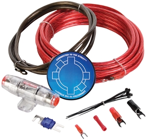 Picture of MTX StreetWires ZN3K-08 8 AWG Amplifier Kit