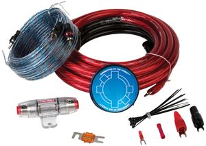 Picture of MTX StreetWires ZN3KI-04 4 AWG Amplifier Kit w/ Interconnect
