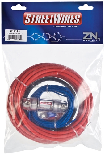 Picture of MTX StreetWires ZN1K-08 8 AWG Amplifier Kit