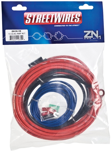 Picture of MTX StreetWires ZN1K-10 10 AWG Amplifier Kit