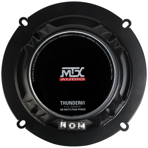 THUNDER61 Component Speaker Rear